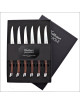 Coffret de 6 couteaux de table CHATEAU LAGUIOLE Collection Signature Bois de palissandre
