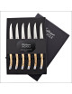 Coffret de 6 couteaux de table CHATEAU LAGUIOLE Collection Signature Bois de Bouleau de Norvège