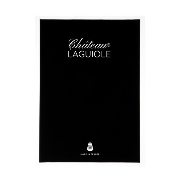 Coffret de 6 couteaux de table CHATEAU LAGUIOLE Collection Signature Bois de Bouleau de Norvège