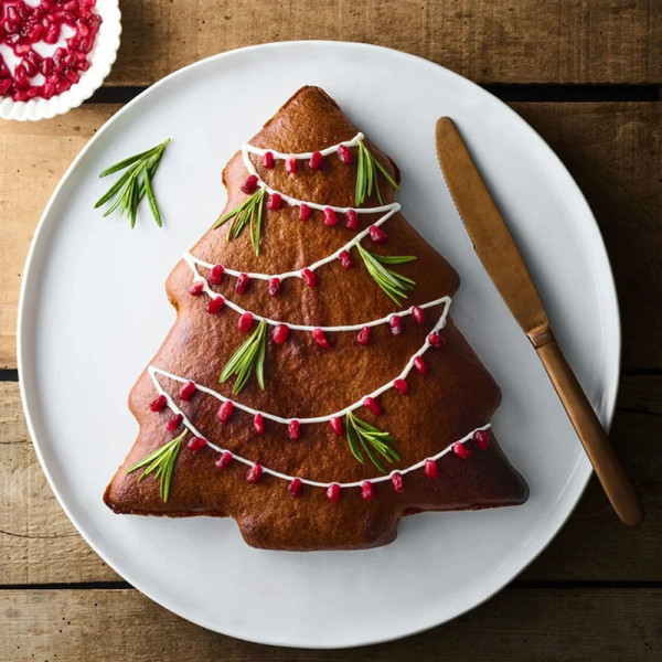Moule à gâteau sapin FLEXIPAN en silicone 26X24cm