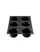 Moule à gâteau 6 muffins FLEXIPAN en silicone 29.5X19.5cm
