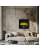Cadre mural ERIC HARDY 50x50cm VW COCCINELLE acier et bois