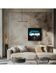 Cadre mural ERIC HARDY 50x50cm VW COMBI T1 acier et bois