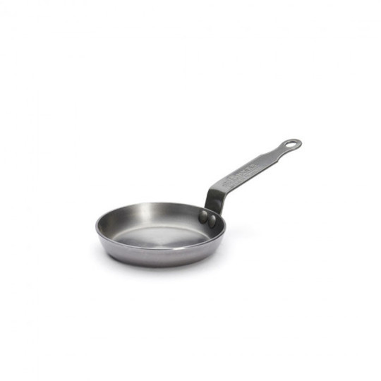 Poêle à blinis acier DE BUYER Mineral B élement - 2 tailles
