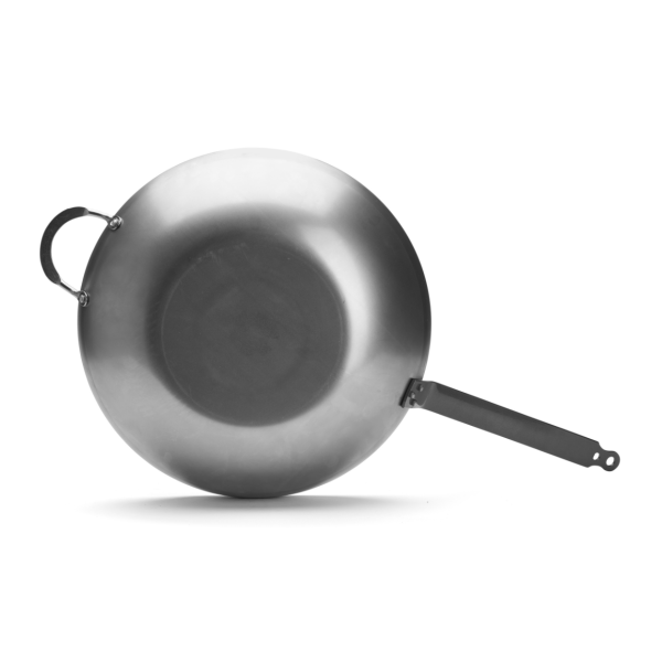 Wok bombé DE BUYER Minéral B en acier 40cm