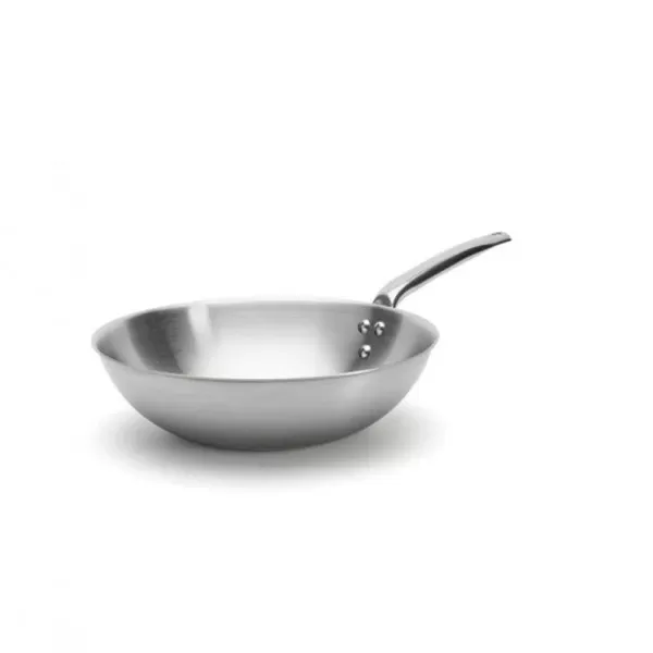 Wok DE BUYER Alchimy 28cm en inox