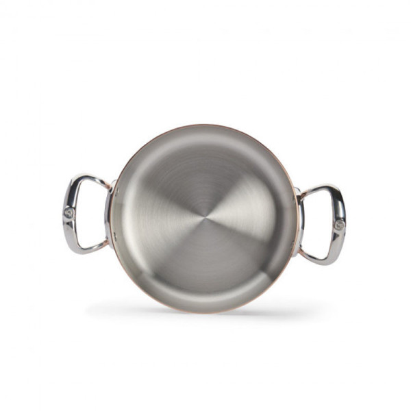 Sautoir DE BUYER Inocuivre cuivre-inox avec couvercle - 3 tailles