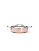 Sautoir DE BUYER Inocuivre cuivre-inox avec couvercle - 3 tailles