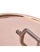Couvercle DE BUYER Inocuivre cuivre-inox poignée fonte 12cm