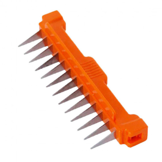 Peigne orange 7mm DE BUYER pour mandoline Révolution