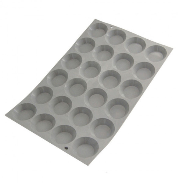 Elastomoule DE BUYER à 24 mini-tartelettes moule en silicone