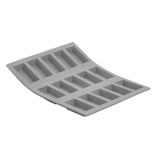 Elastomoule DE BUYER à 15 mini-financiers moule en silicone