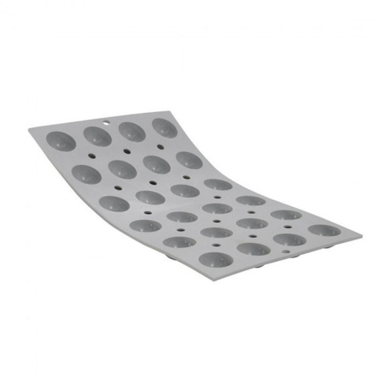 Elastomoule DE BUYER à 24 demi-sphères moule en silicone