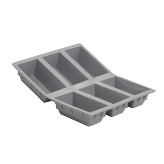 Elastomoule DE BUYER à 6 cakes moule en silicone