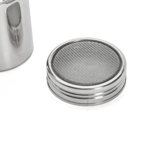 Saupoudreuse DE BUYER en inox toile métallique 10cm