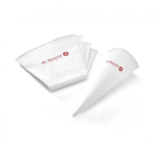 Lot de 5 poches à pâtisserie DE BUYER en coton revêtu
