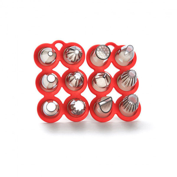 Coffret mix de 12 douilles DE BUYER pour Le Tube