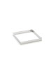 Cercle à tarte carré DE BUYER en inox hauteur 2cm - 3 tailles