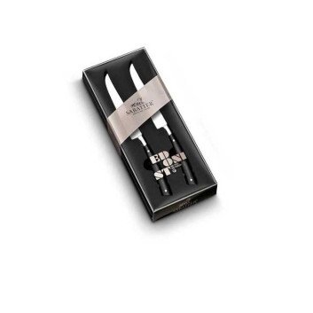 Coffret de 2 couteaux à steak SABATIER Edonist Jais