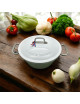 Cocotte en fonte LA COCOTTE FRANCAISE 26cm Blanc neige des massifs pyrénéens