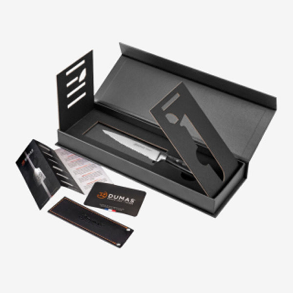 Couteau universel 12cm 32 DUMAS Signature Micarta couteau de cuisine