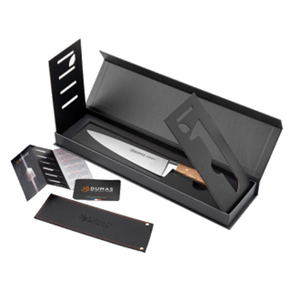 Couteau de Chef 20cm 32 DUMAS Signature Chêne vert couteau de cuisine