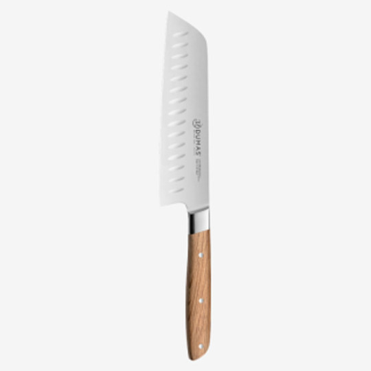 Couteau Santoku 32 DUMAS Signature Chêne vert couteau de cuisine