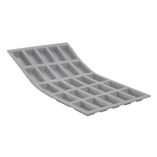 Elastomoule DE BUYER à 25 mini-financiers moule en silicone