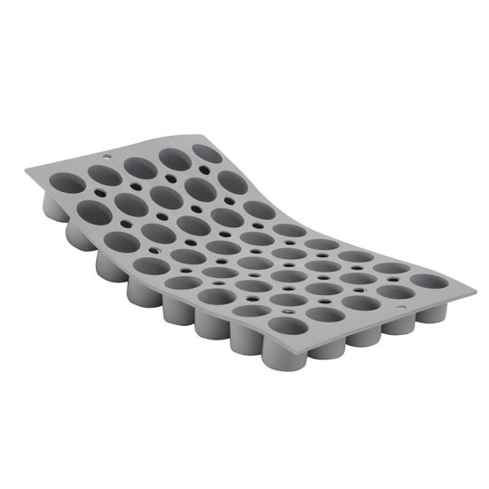 Elastomoule DE BUYER à 40 mini cylindres moule plaque en silicone