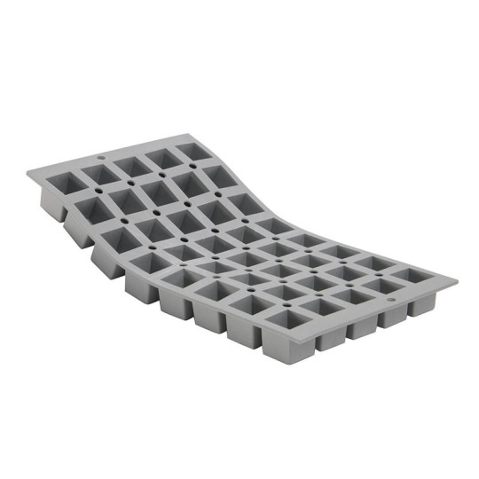 Elastomoule DE BUYER à 40 mini cubes moule plaque en silicone