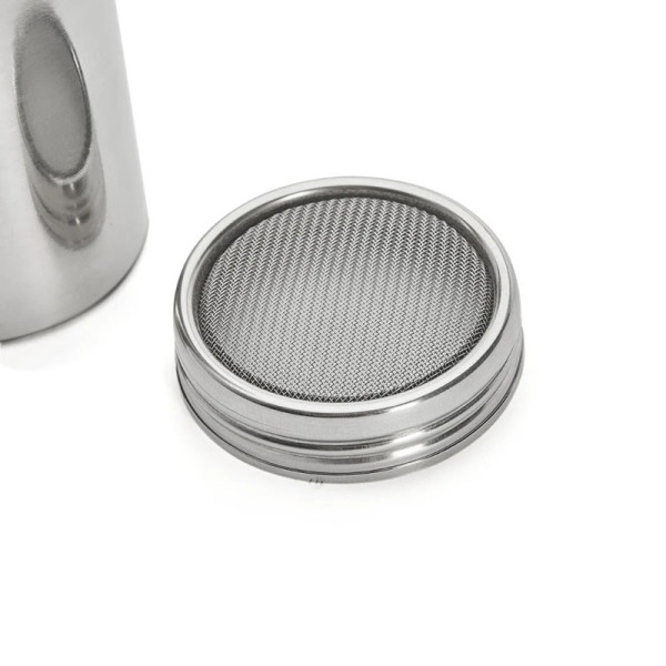 Saupoudreuse DE BUYER en inox toile métallique 13cm