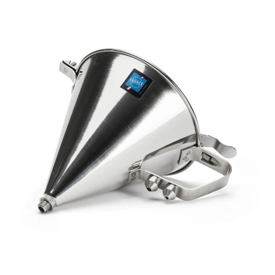 Entonnoir à piston DE BUYER en inox Kwik Pro 1.9L