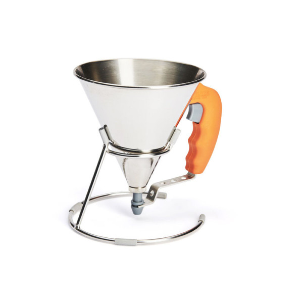 Entonnoir à piston DE BUYER en inox Kwik 0.8L - 5 coloris