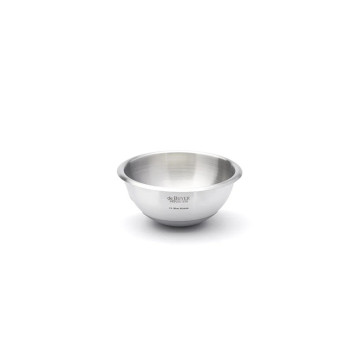 Bassine demi-sphérique DE BUYER cul de poule en inox - 4 tailles