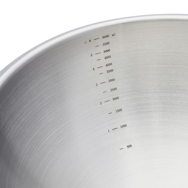 Bassine demi-sphérique DE BUYER cul de poule en inox - 4 tailles