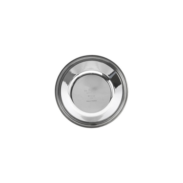 Bassine conique DE BUYER en inox bord roulé ouvert - 7 tailles