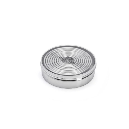 Boite 9 découpoirs DE BUYER en inox ronds unis