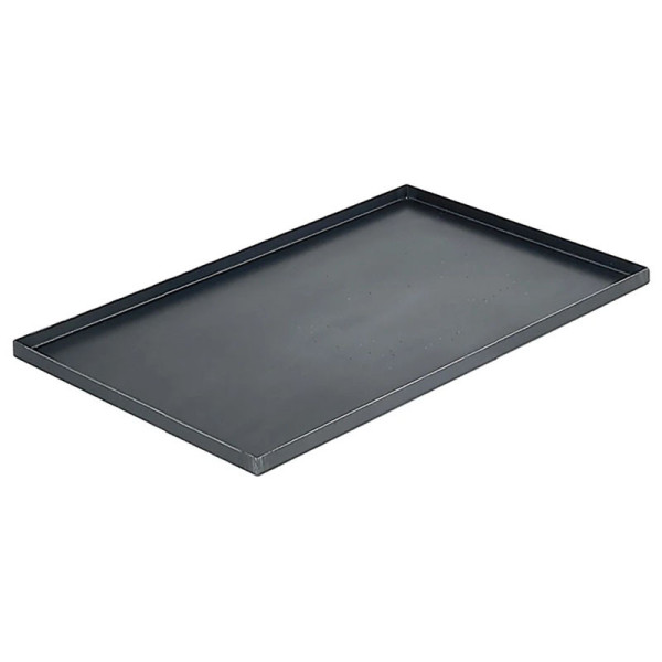 Plaque de cuisson Gn DE BUYER rectangulaire en acier bords droits 53x33cm