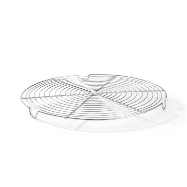 Grille ronde avec pieds DE BUYER en inox - 2 tailles