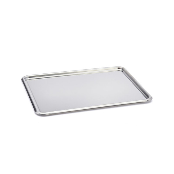Plateau pâtissier de service DE BUYER en inox - 2 tailles