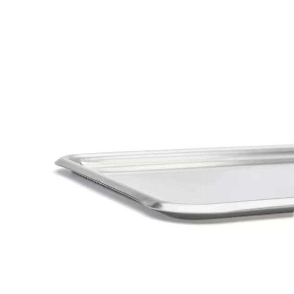 Plateau pâtissier de service DE BUYER en inox - 2 tailles