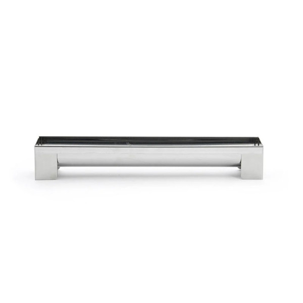Gouttière à bûche ronde DE BUYER en inox - 3 tailles