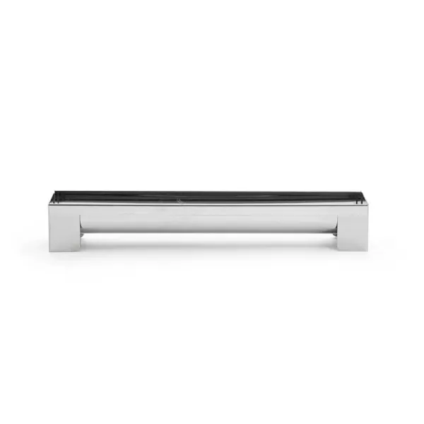 Gouttière à bûche ronde DE BUYER en inox - 3 tailles