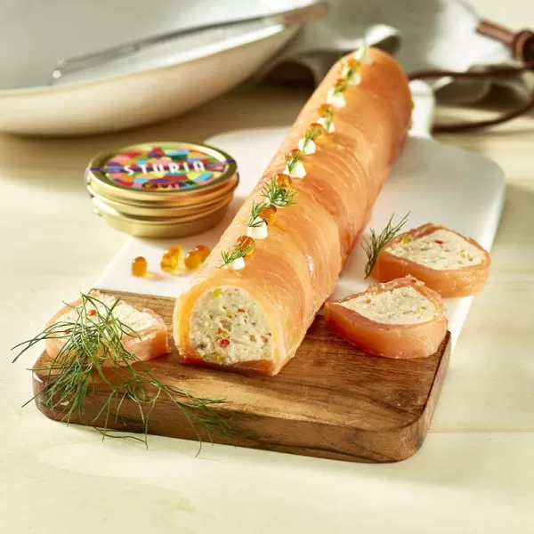 Gouttière à bûche ronde DE BUYER en inox - 3 tailles