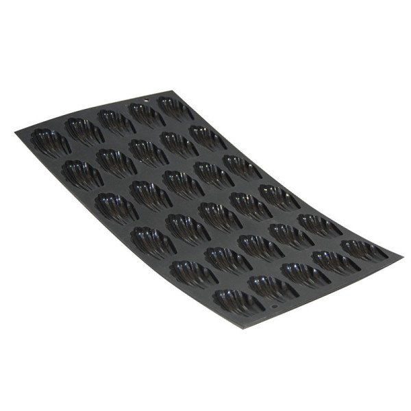Moulflex DE BUYER moule plaque à 30 mini-madeleines