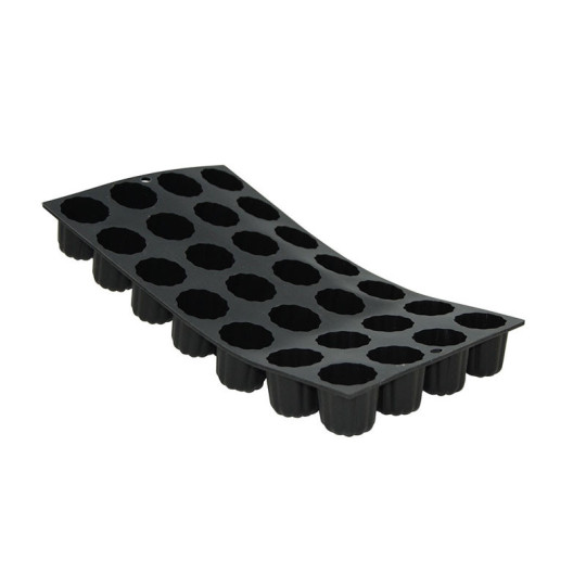 Moulflex DE BUYER moule plaque à 28 mini-cannelés Bordelais