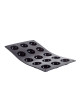 Moulflex DE BUYER moule plaque à 15 mini demi-sphères