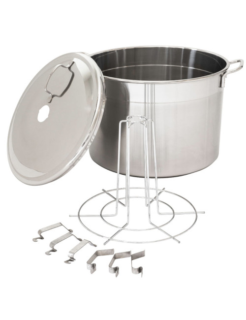 Bouilleur Traiteur GUILLOUARD en inox pour 6 bocaux 24L
