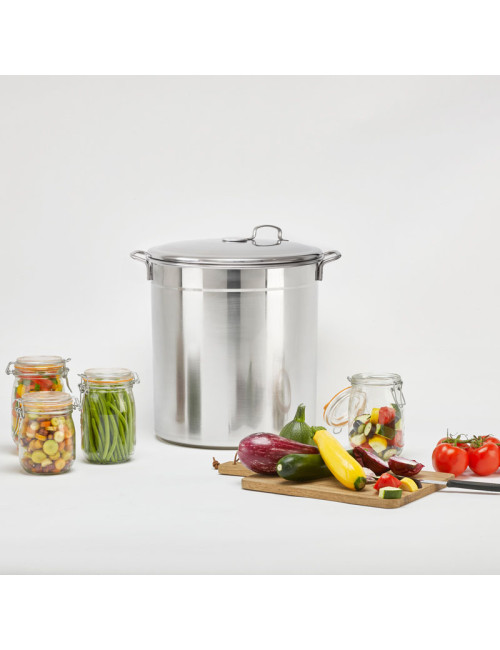 Bouilleur Traiteur GUILLOUARD en inox pour 12 bocaux 37L
