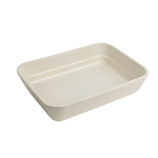 Plat à four ESPRIT DE CUISINE rectangulaire 33cm en céramique Ondine - 2 coloris